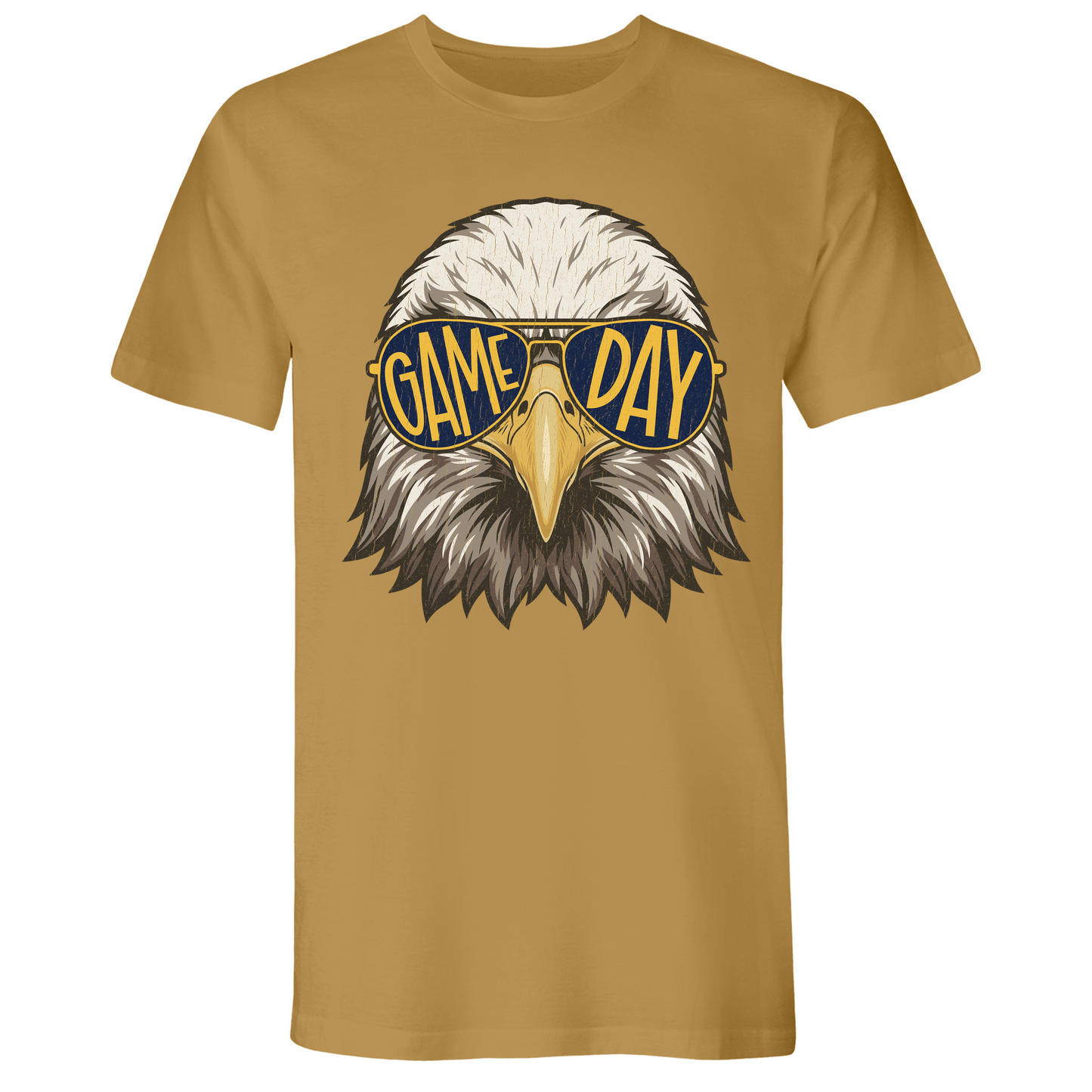 Mens Small Antique Gold Style_T-Shirt