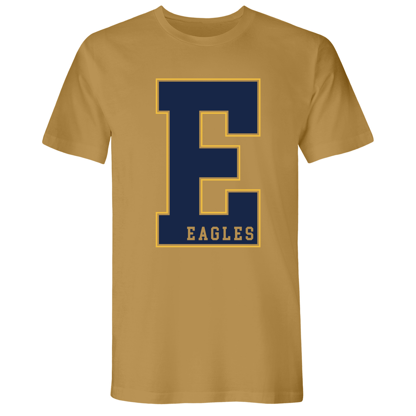 Mens Small Antique Gold Style_T-Shirt