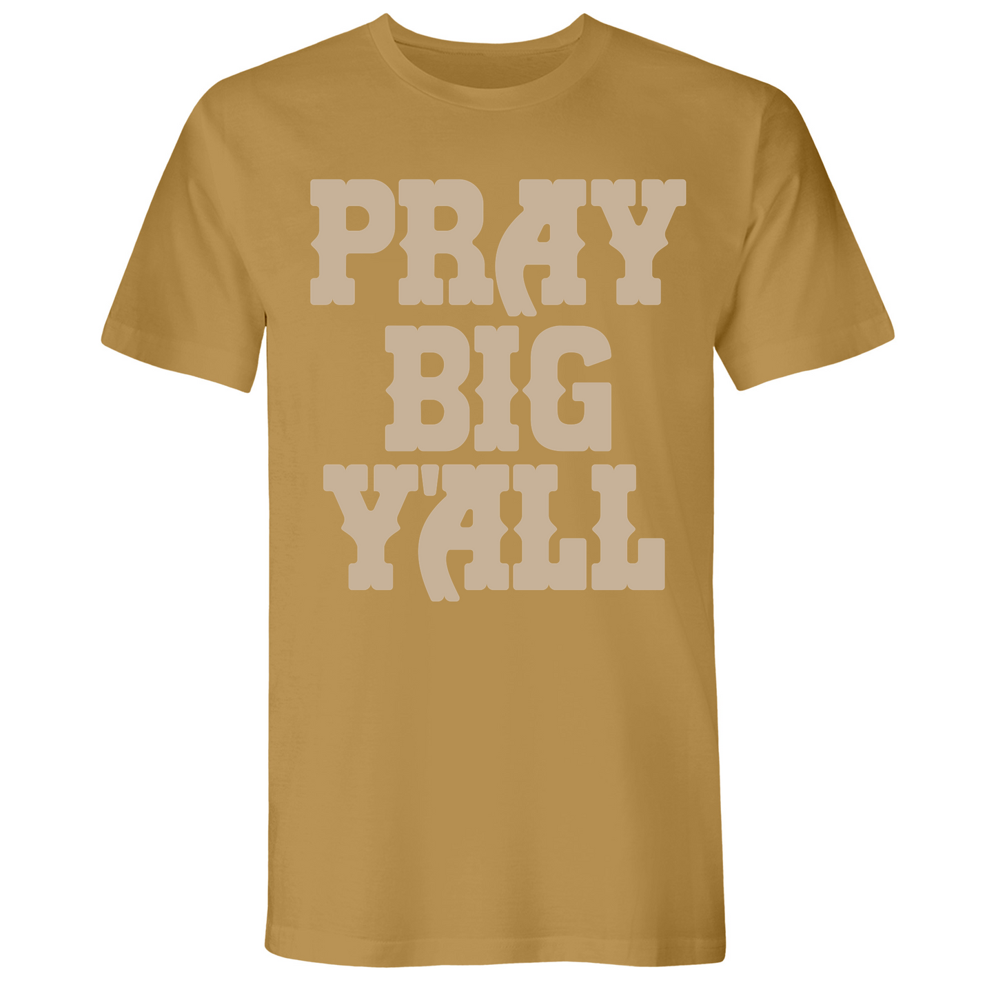 Mens Small Antique Gold Style_T-Shirt