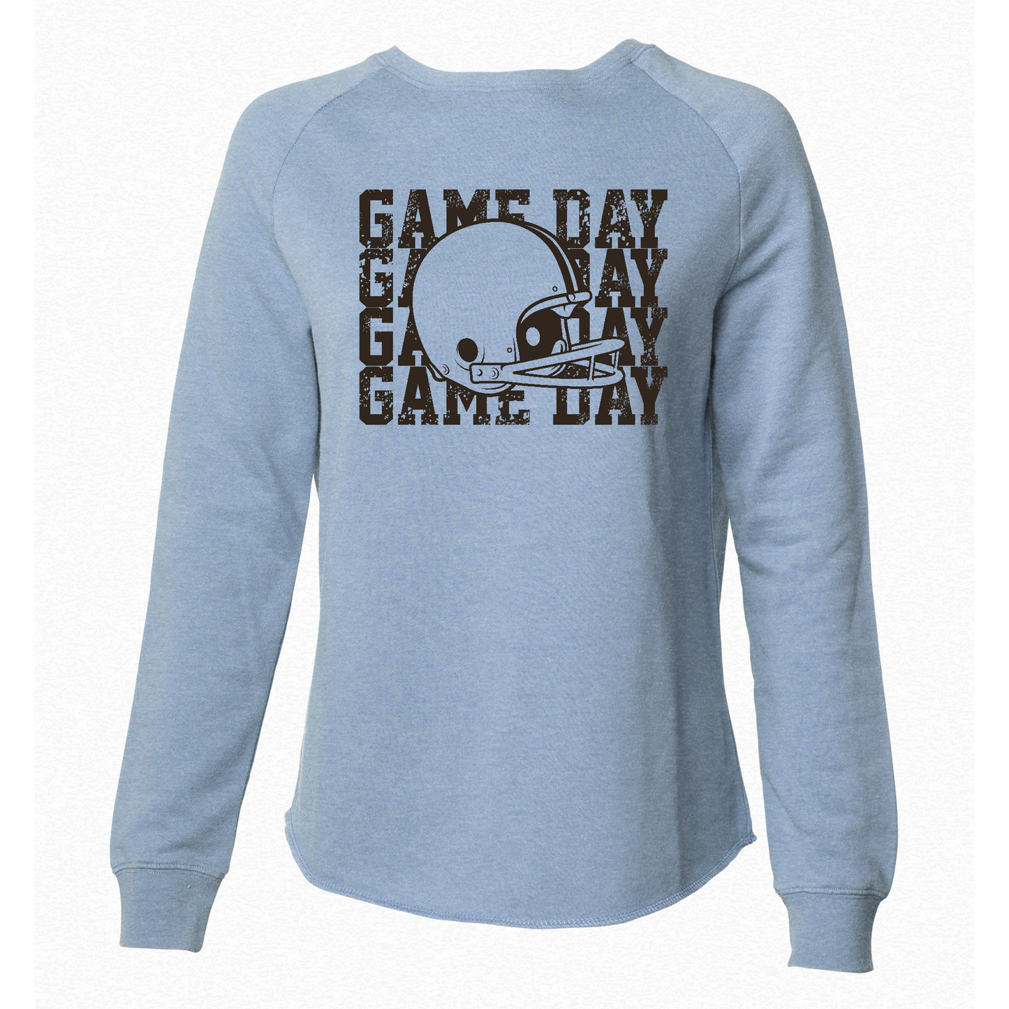 Womens Small Misty Blue Style_Sweatshirt