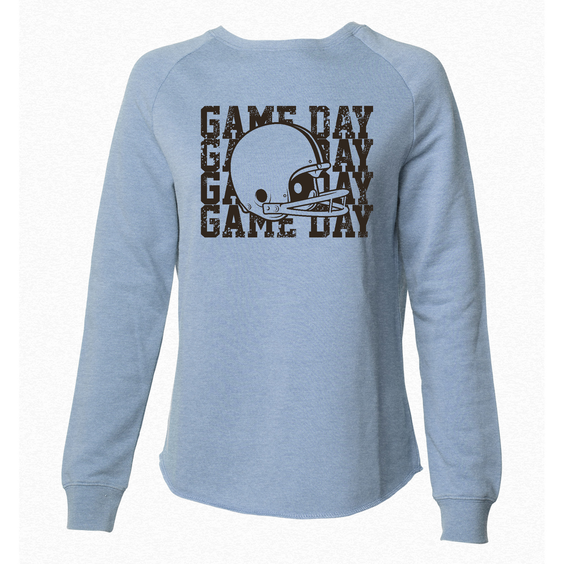 Womens Small Misty Blue Style_Sweatshirt
