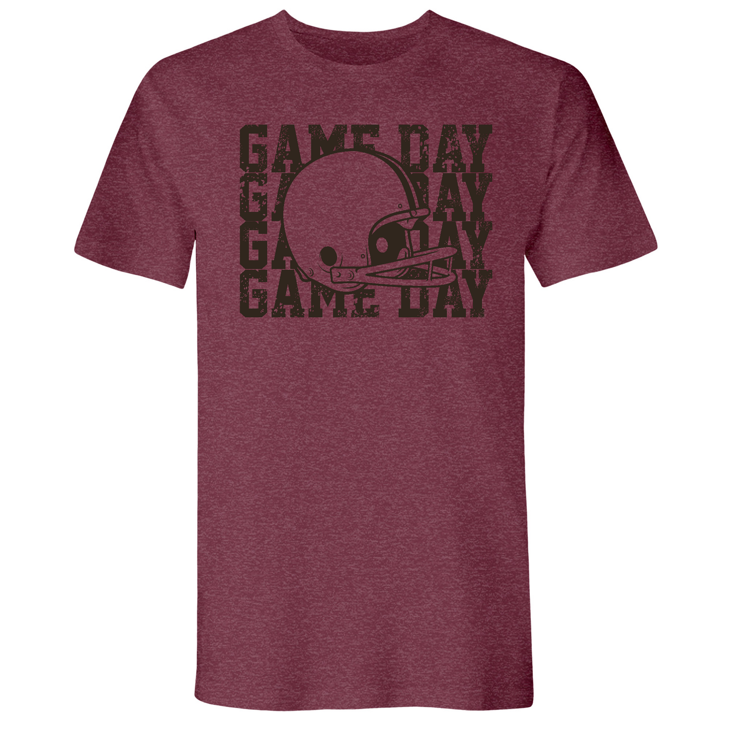 Mens Small Heather Maroon Style_T-Shirt
