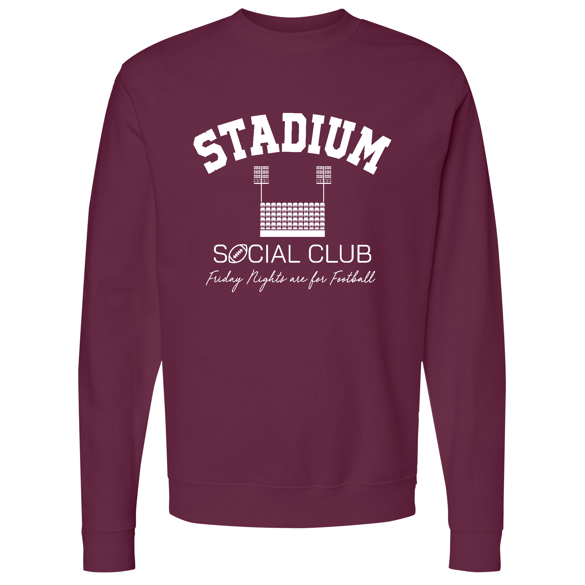 Mens Small Maroon Style_Sweatshirt