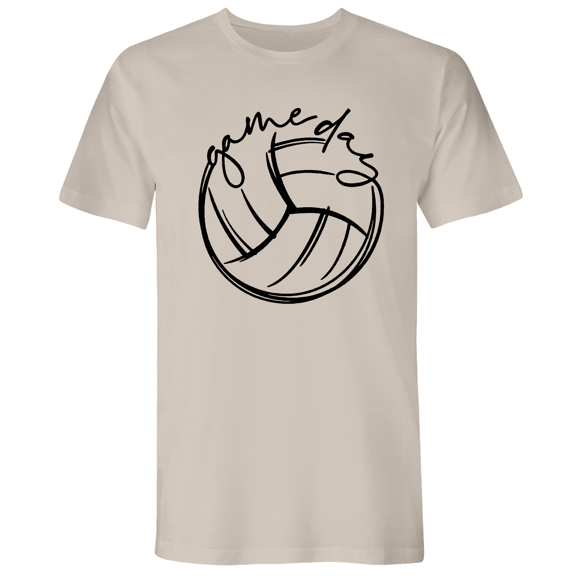 Mens Small Sand Style_T-Shirt