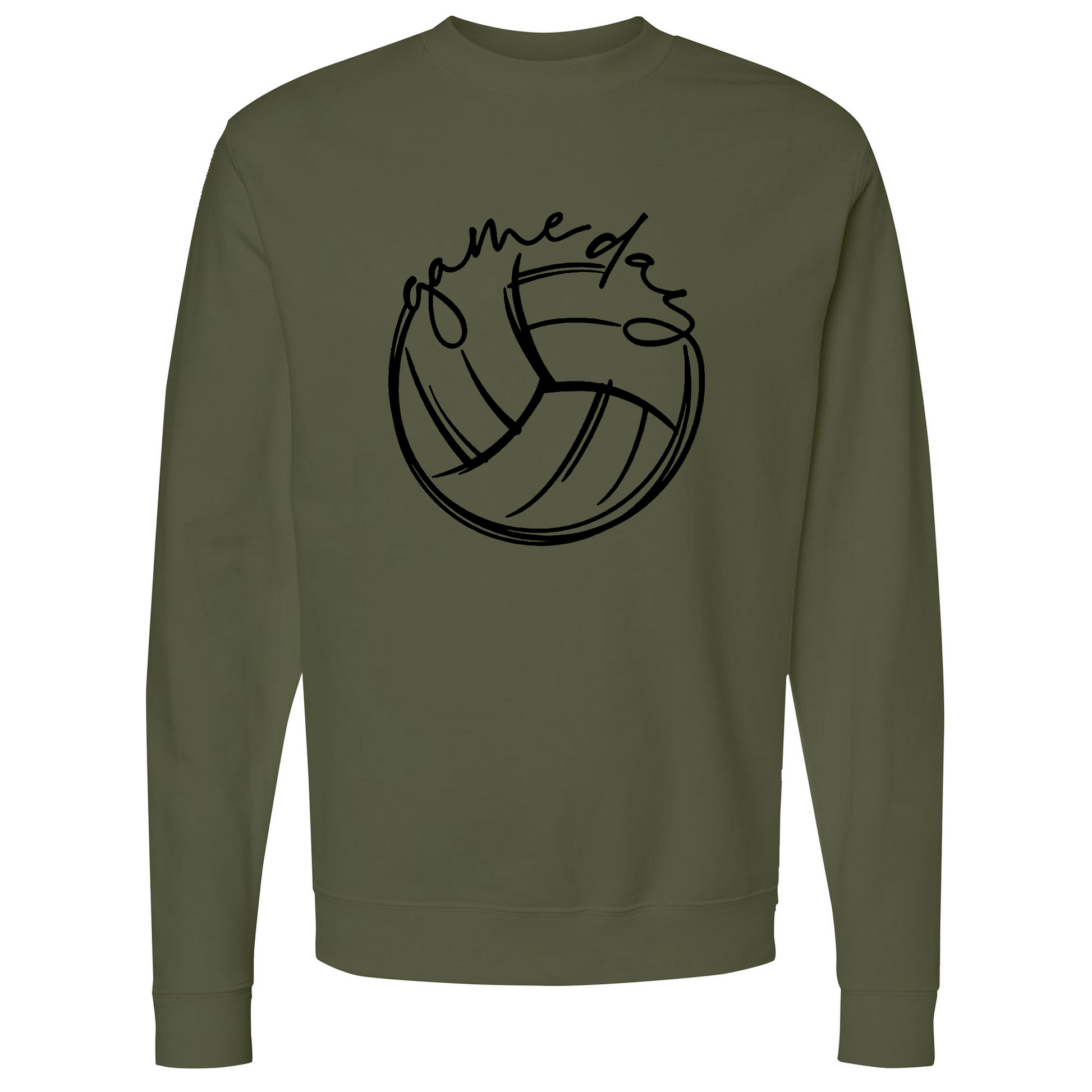Mens Small Army Style_Sweatshirt
