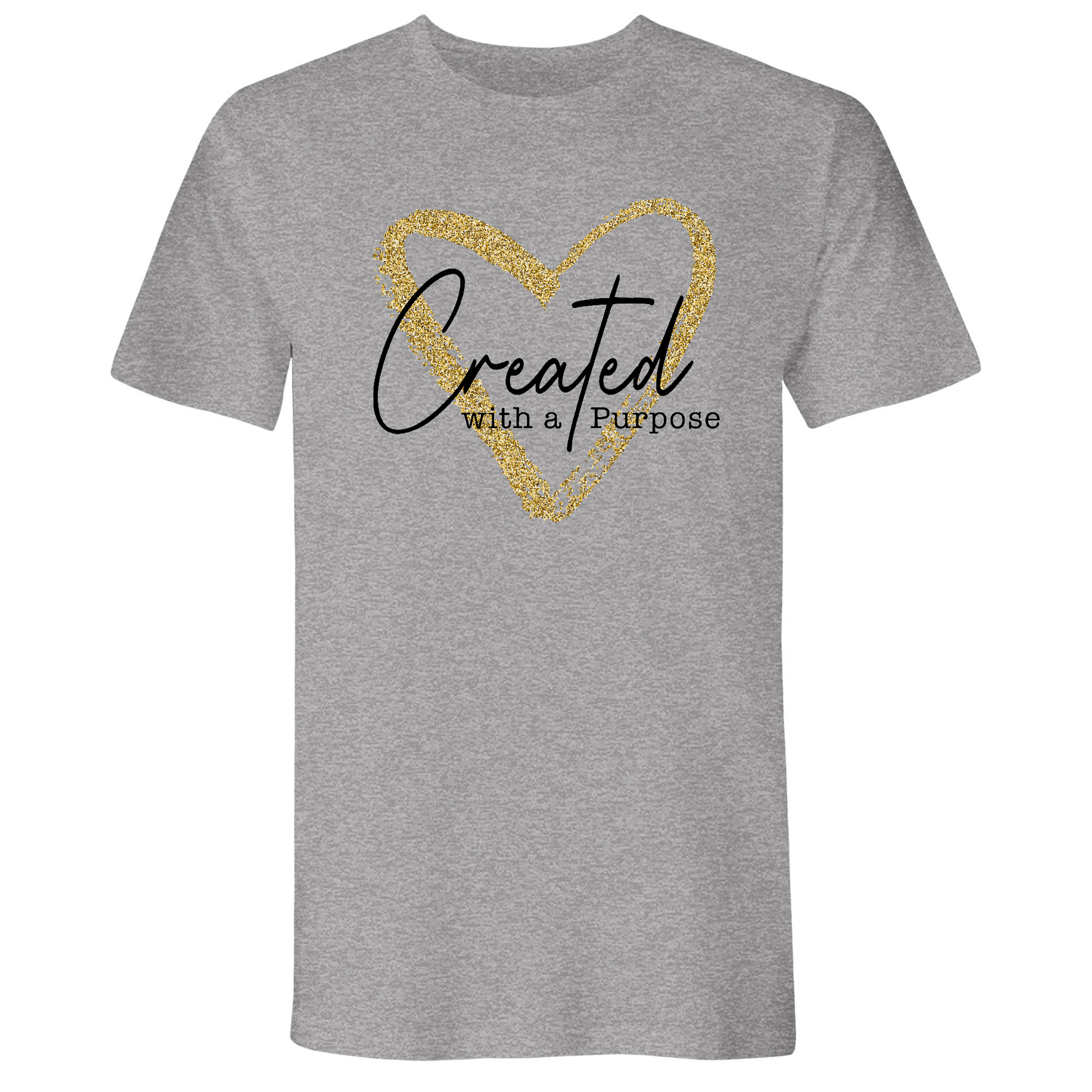 Mens Small Dark Heather Gray Style_T-Shirt