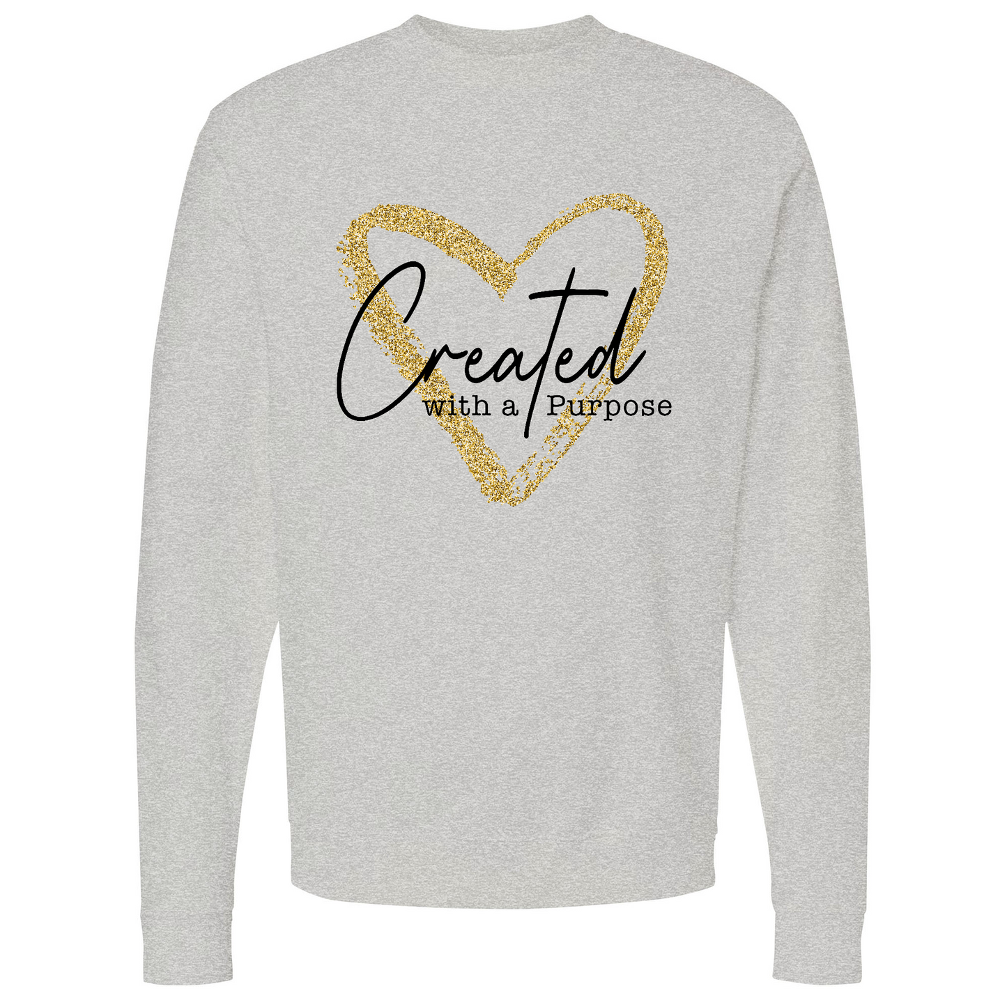 Mens Small Grey Heather Style_Sweatshirt