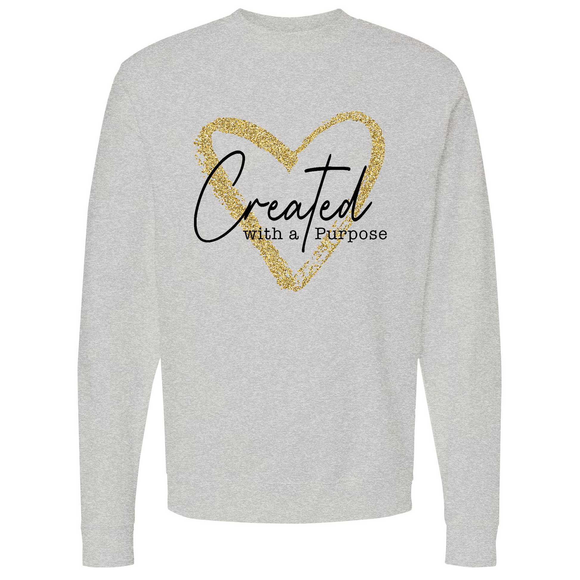 Mens Small Grey Heather Style_Sweatshirt