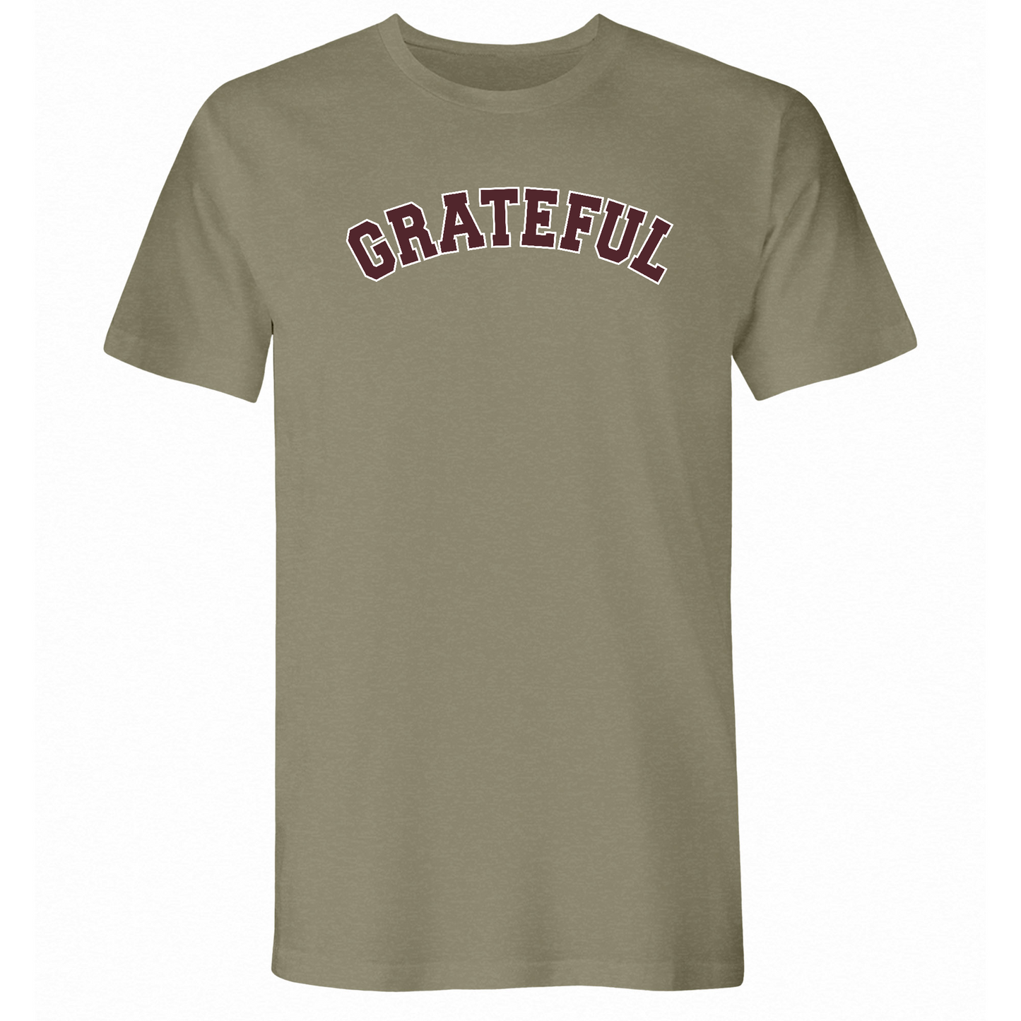 Mens Small Light Olive Style_T-Shirt