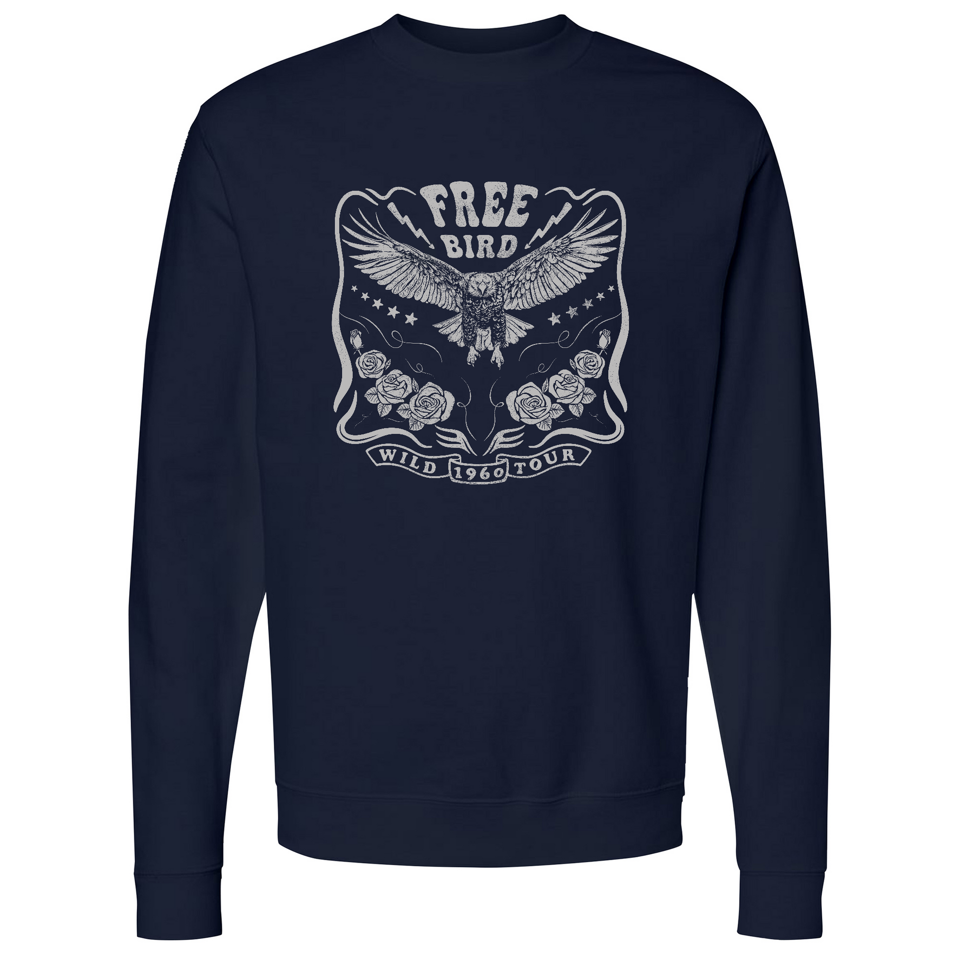 Mens Small Classic Navy Heather Style_Sweatshirt