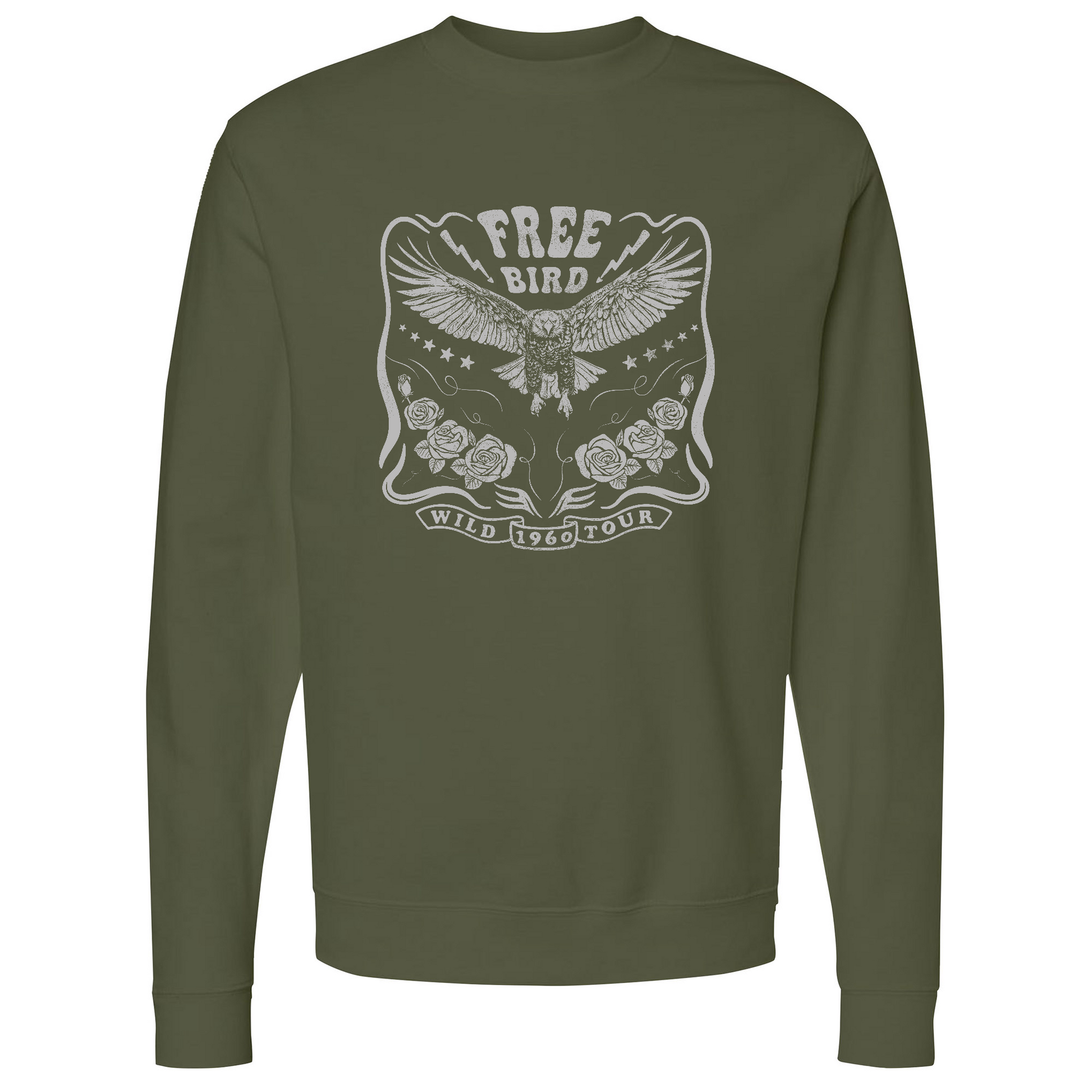 Mens Small Army Style_Sweatshirt