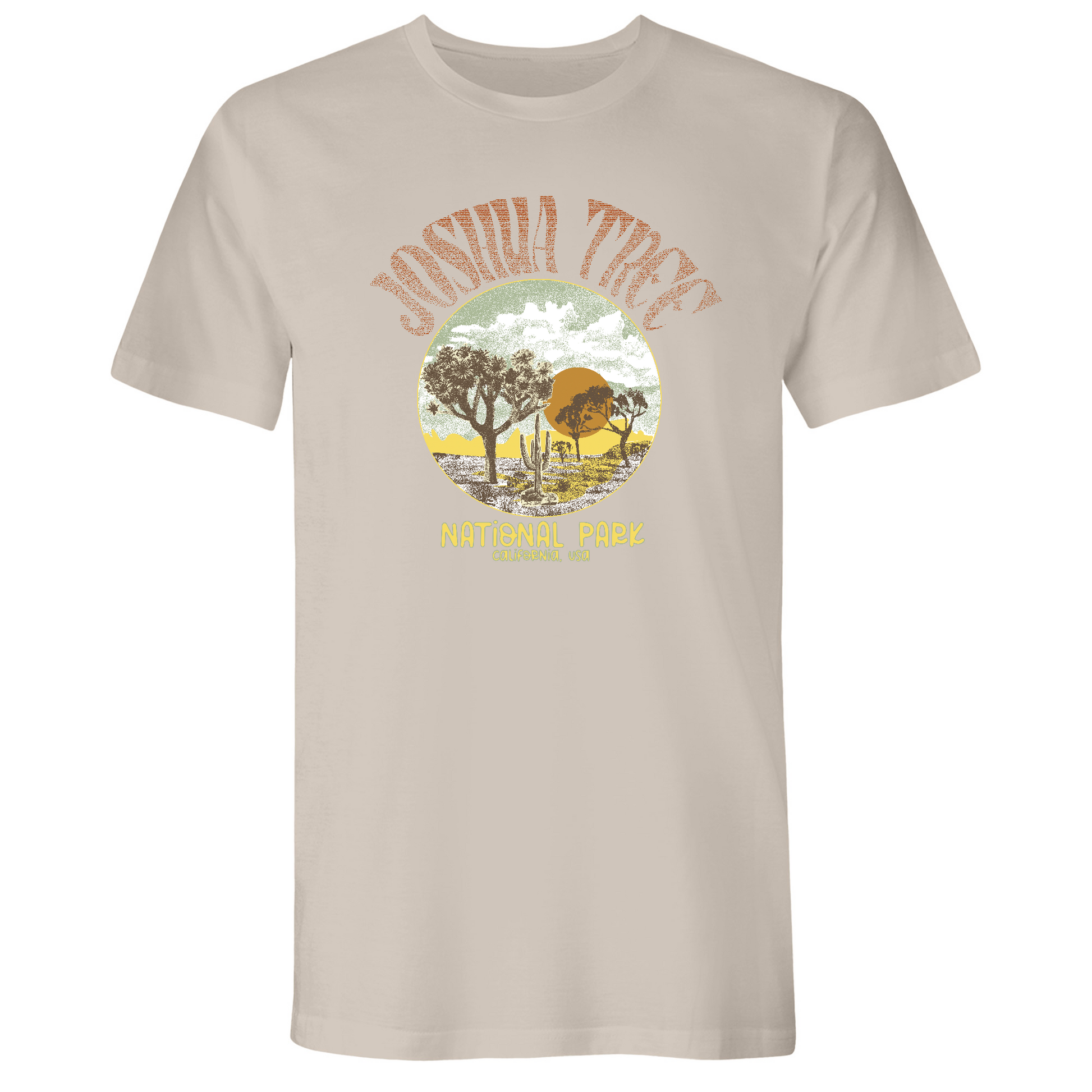 Mens Small Sand Style_T-Shirt