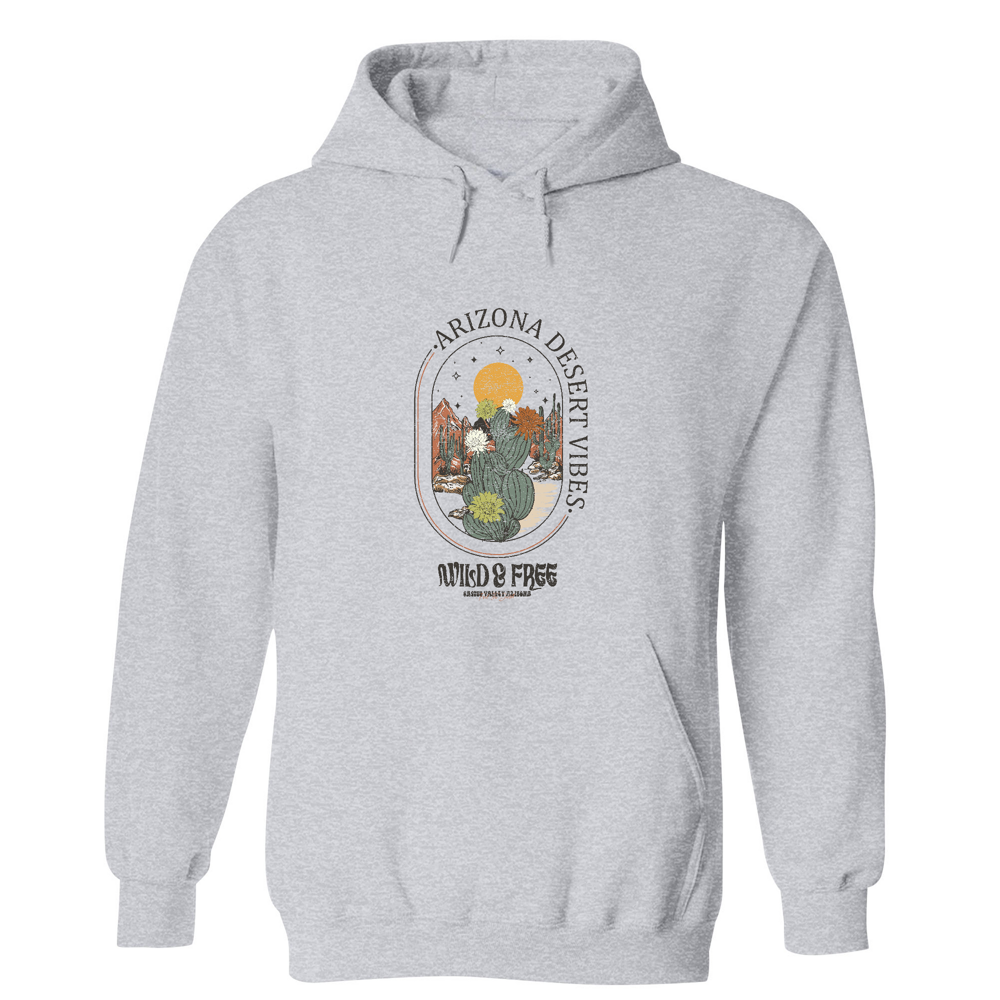 Mens Small Grey Heather Style_Hoodie