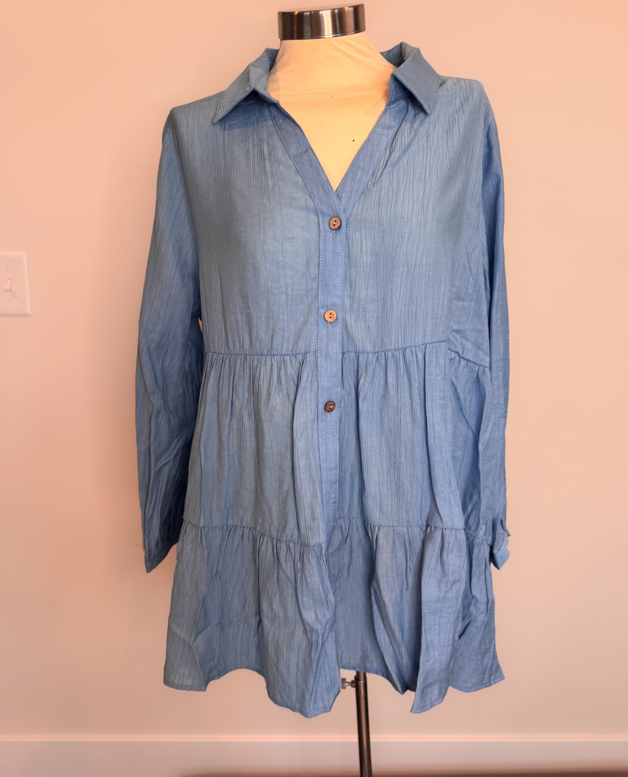 Flowy Button Down Dress