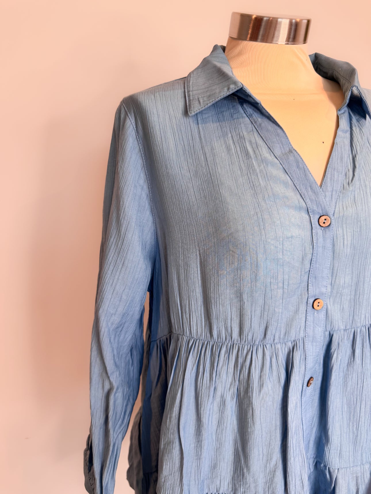 Flowy Button Down Dress
