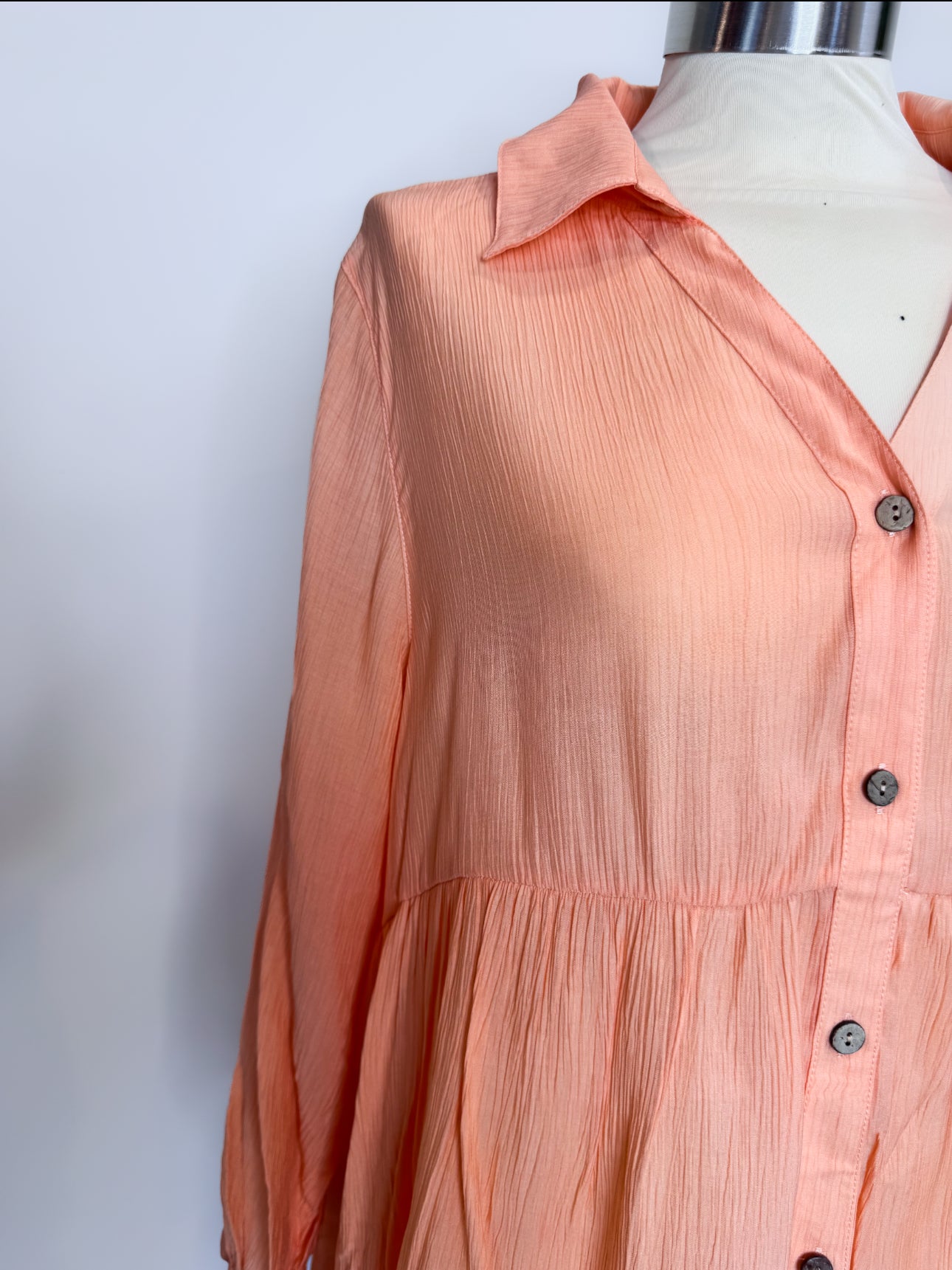 Flowy Button Down Dress
