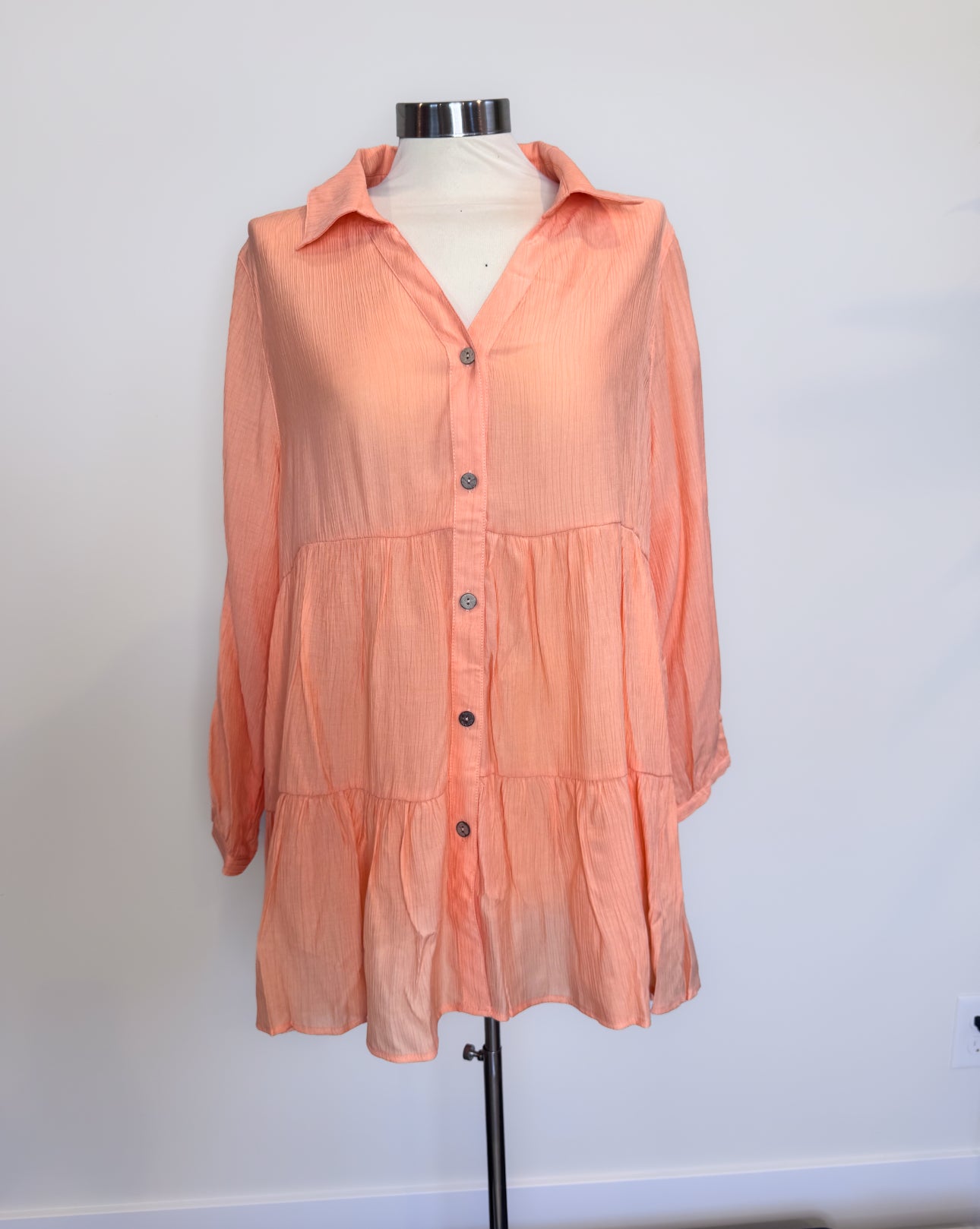 Flowy Button Down Dress