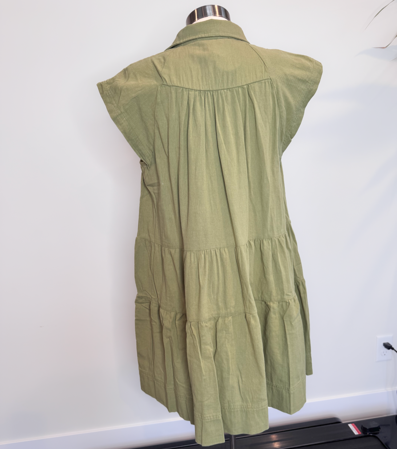 3/4 Button Down Dress