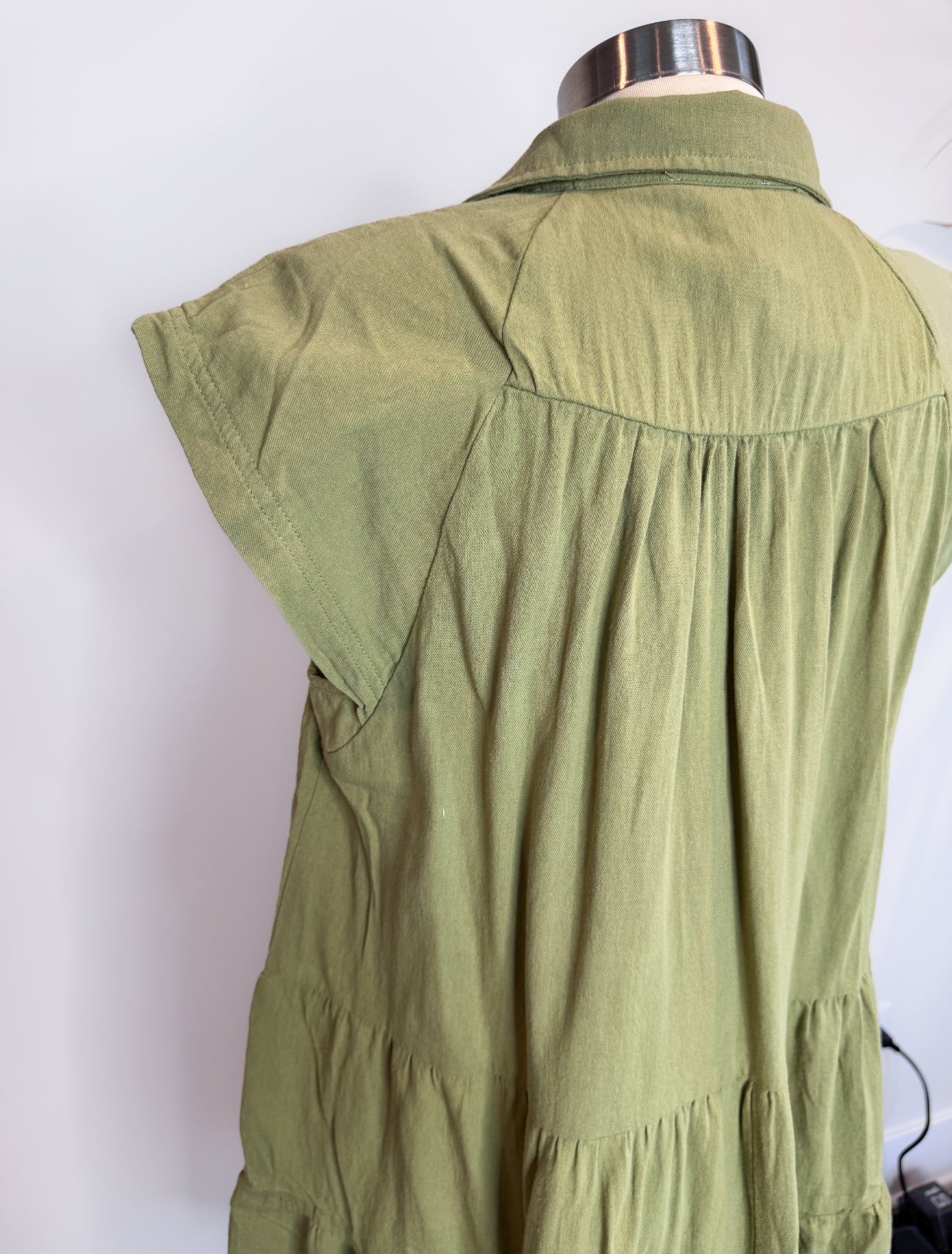 3/4 Button Down Dress