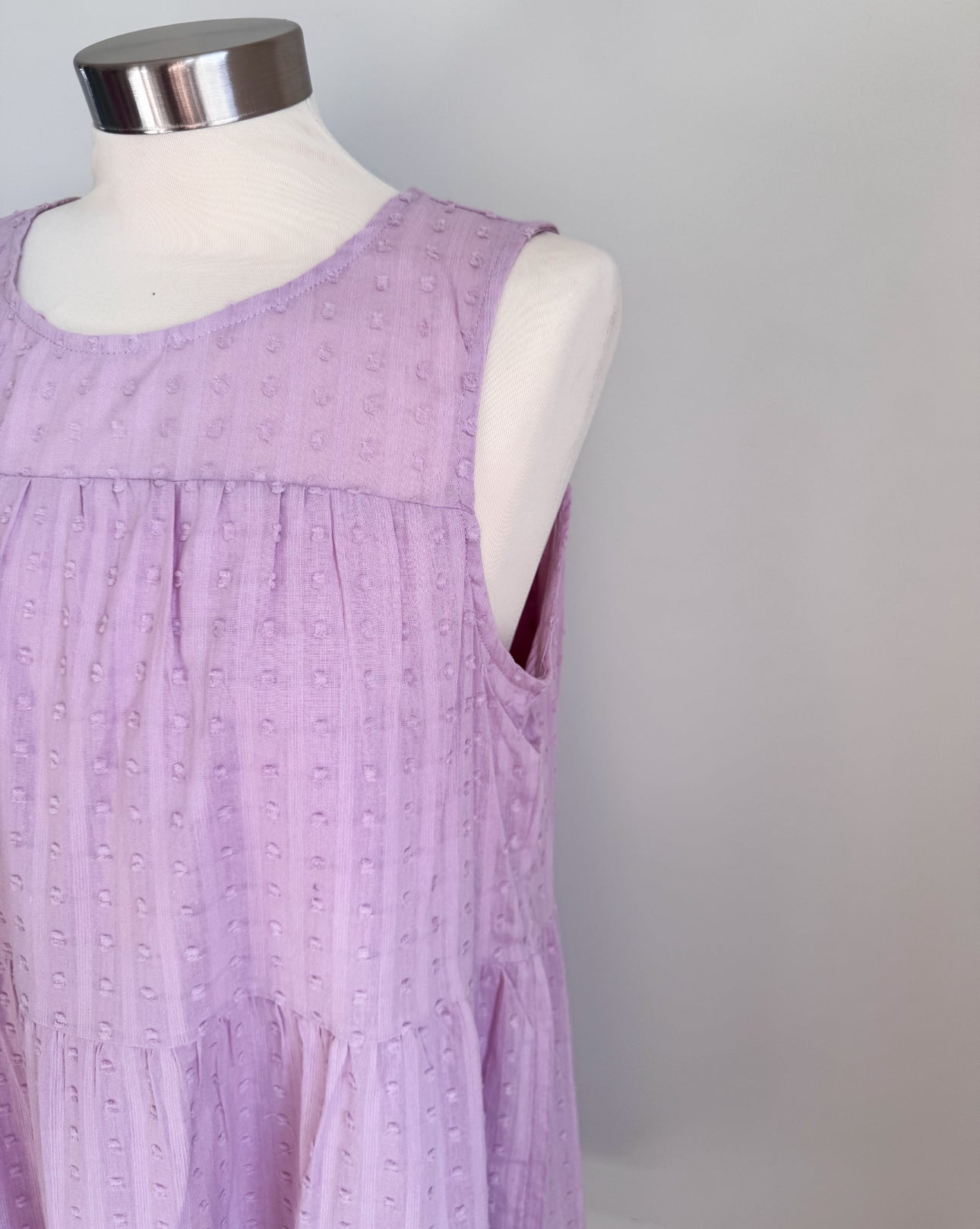 Spring knit Dotted Dress