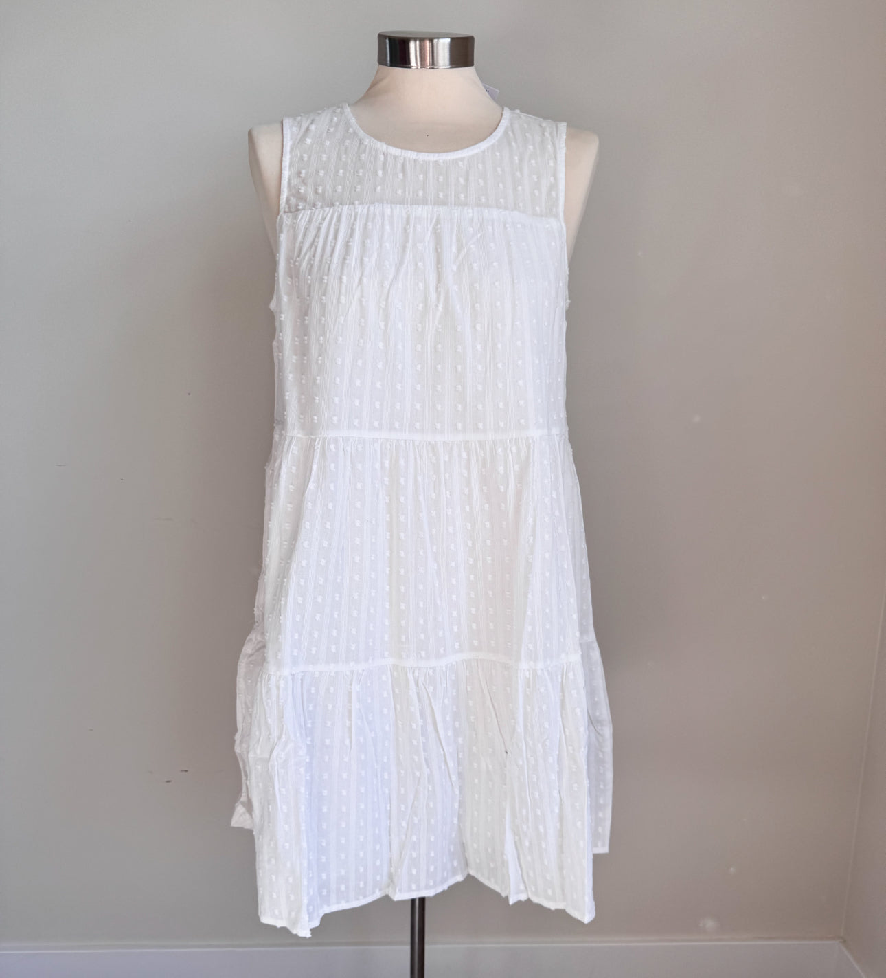 Spring knit Dotted Dress