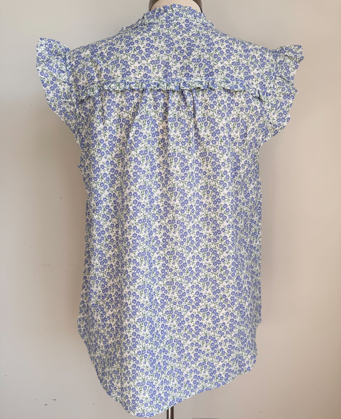 Floral V-neck Top