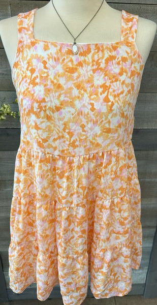 Creamsicle Tank Dress