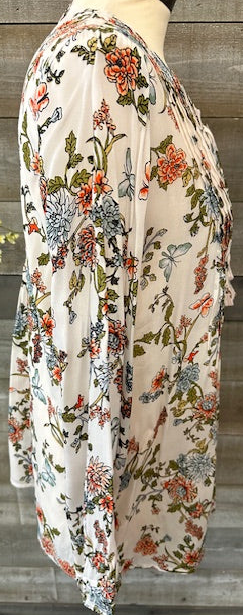 Vintage Floral Blouse