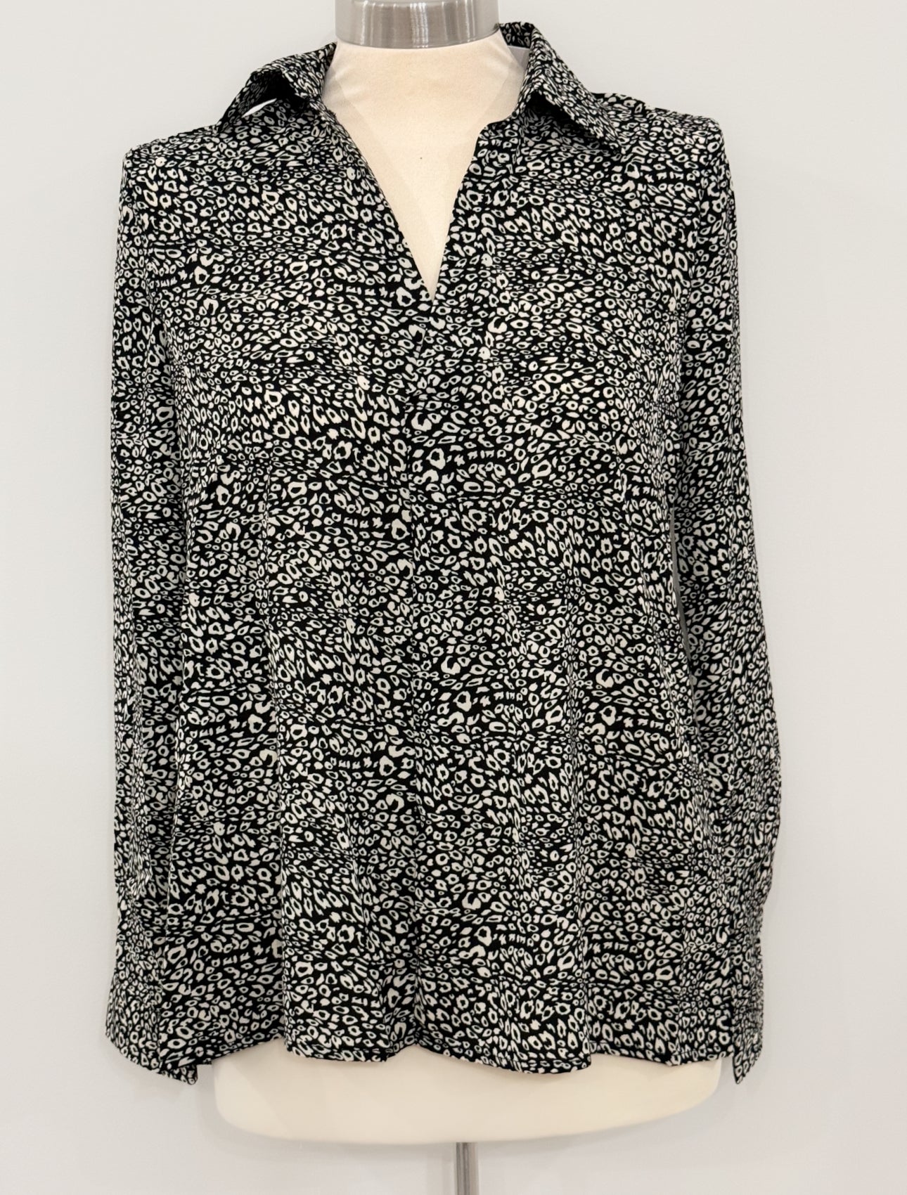 Leopard Print Blouse
