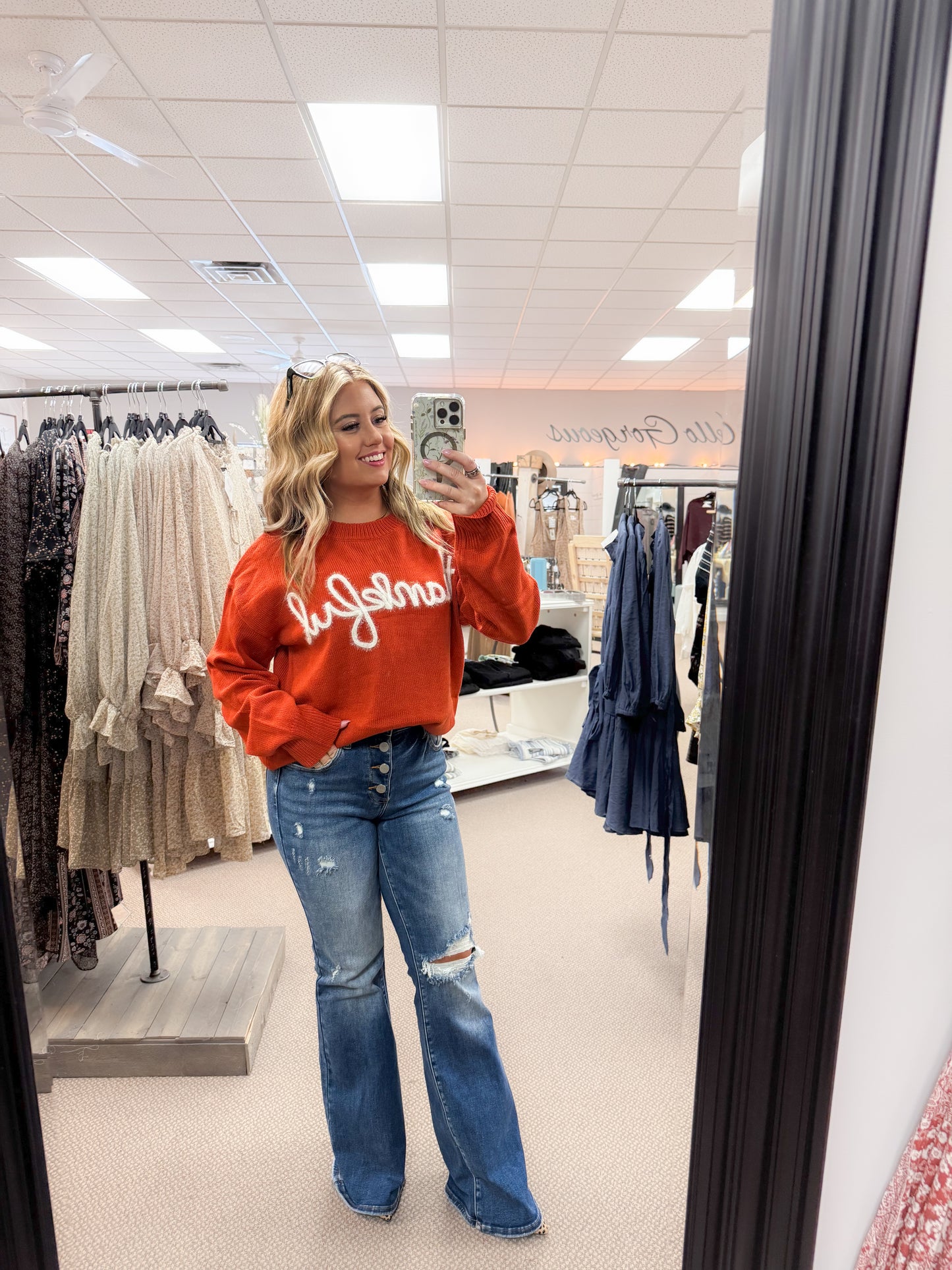 Thankful Knit sweater