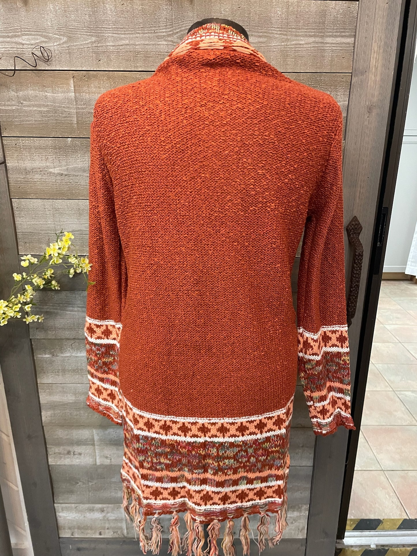 Rust Cardigan