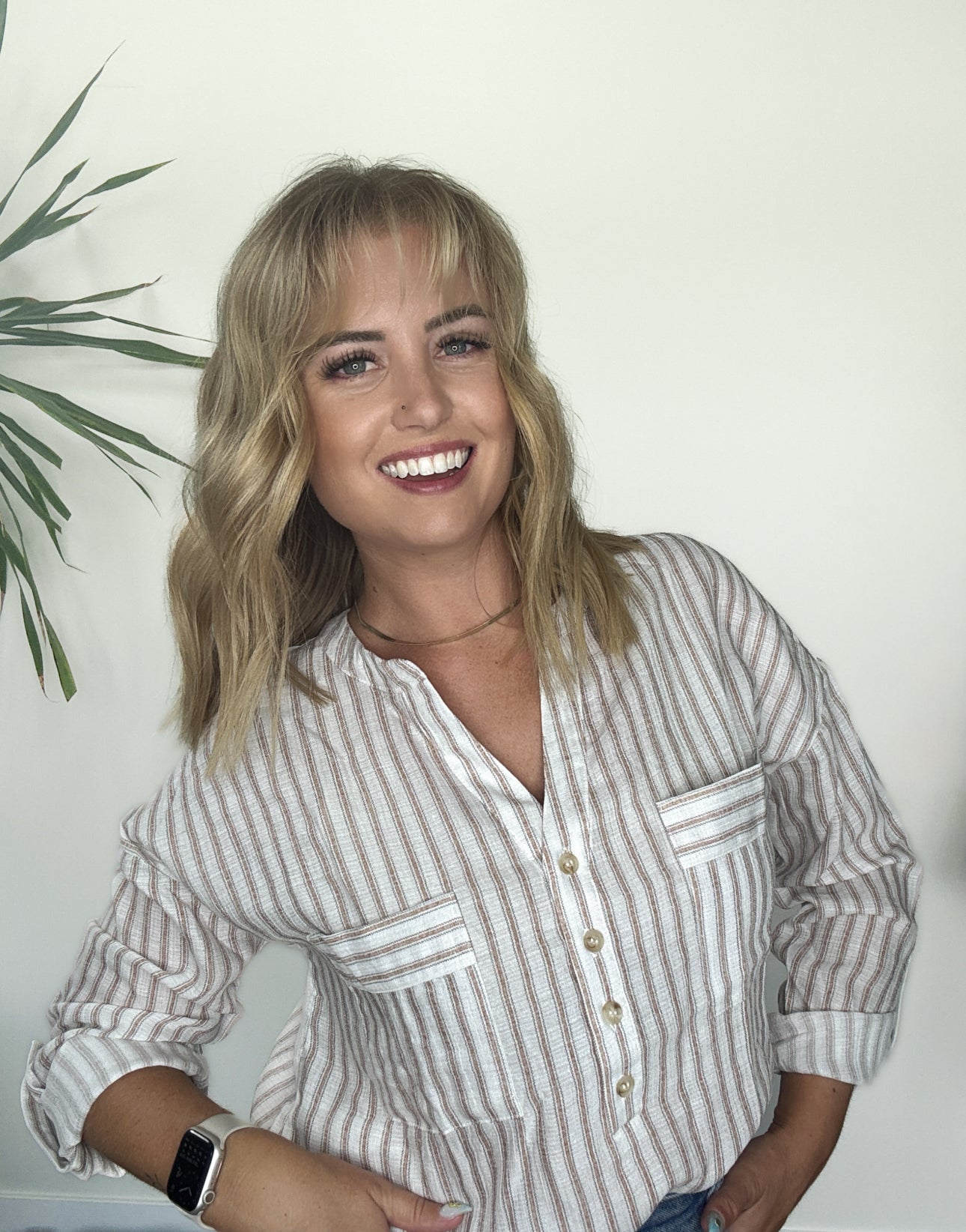 Workshop Striped Blouse