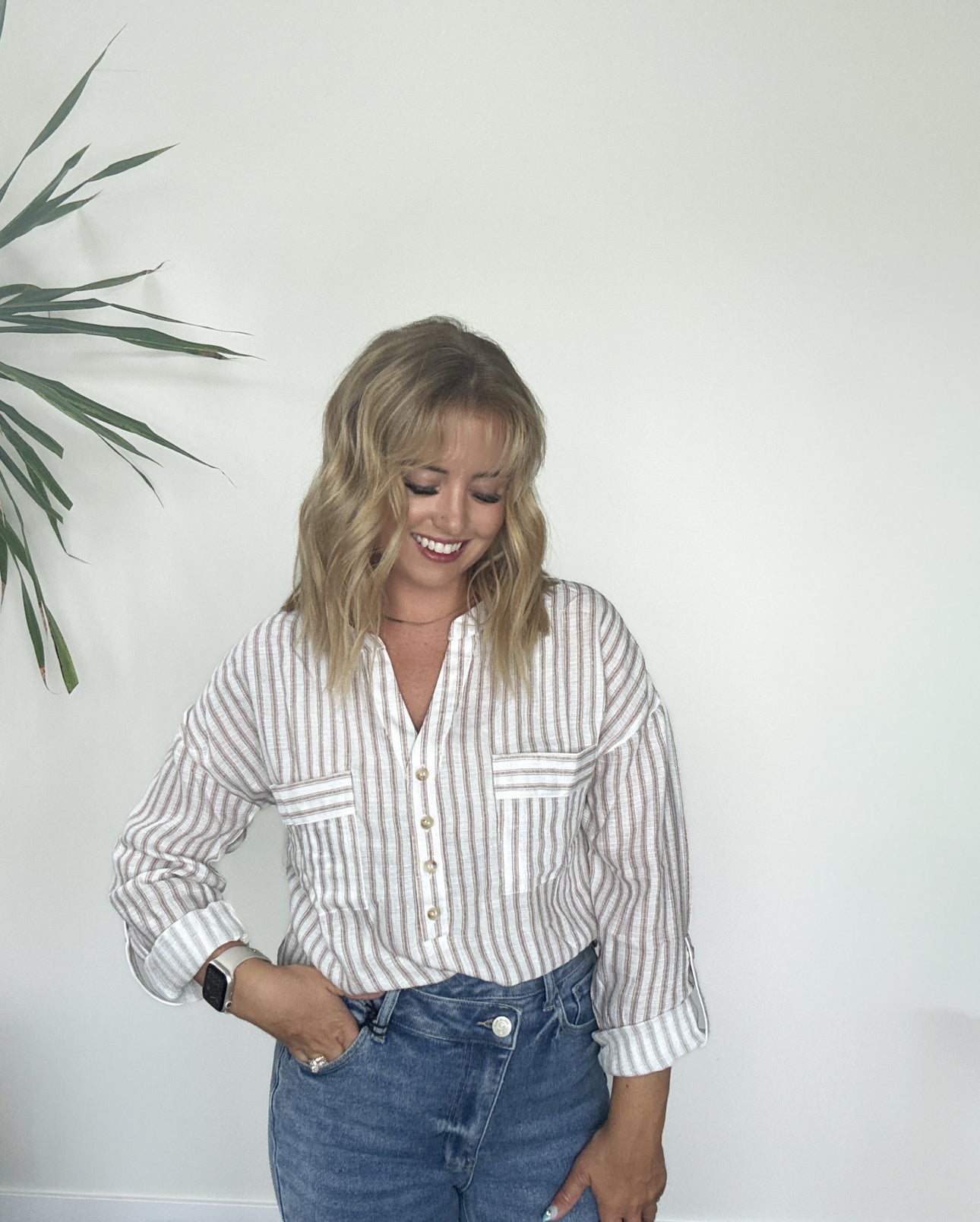 Workshop Striped Blouse