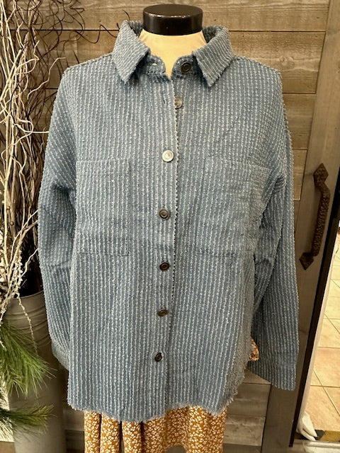 Light Blue Shacket