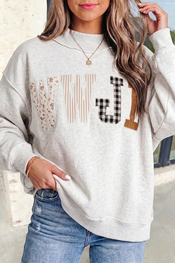WWJD Mockneck Sweatshirt