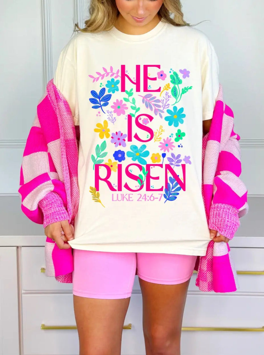 He Is Risen GraphicTee