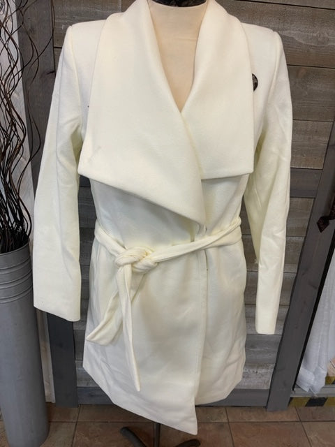 Ivory Dress Coat Large Ivory Dress Coat Large