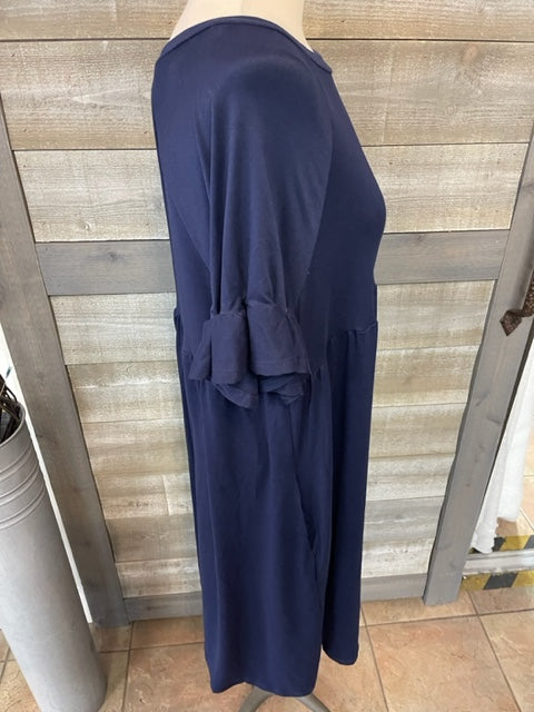 Short Sleeve Loose Fitting Dress