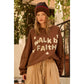 Walk By Faith Crewneck Sweatshirts