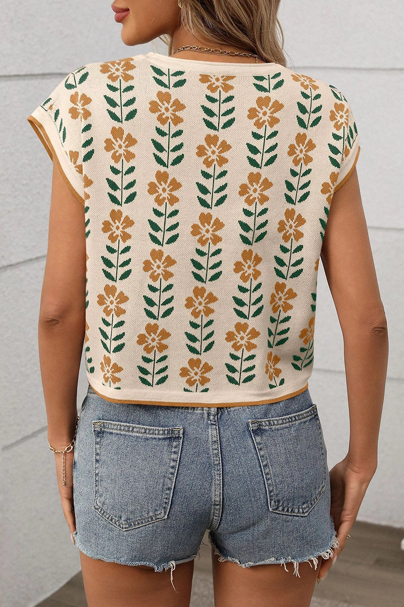 Floral Fall Top