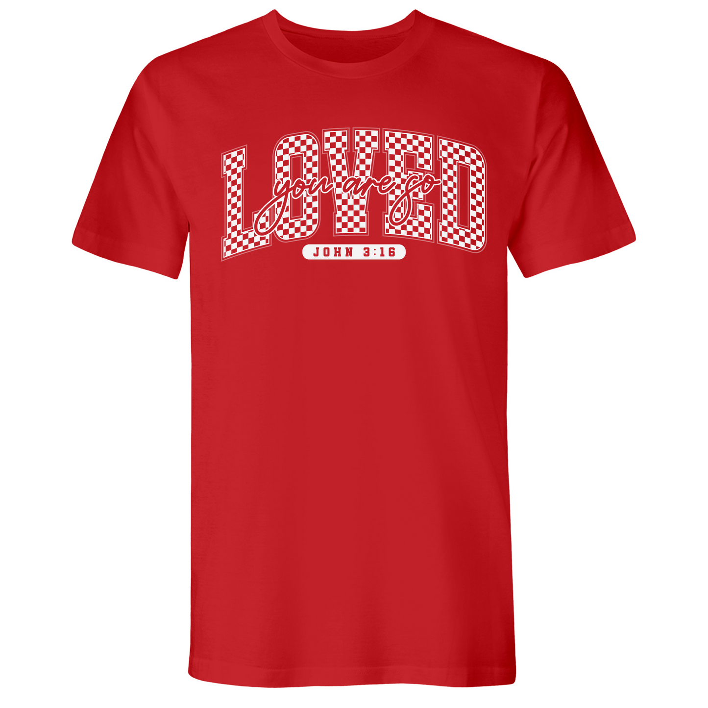 Mens Small Red Style_T-Shirt