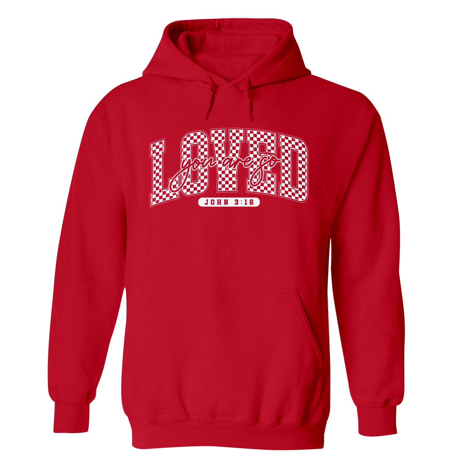 Mens Red Style_Hoodie