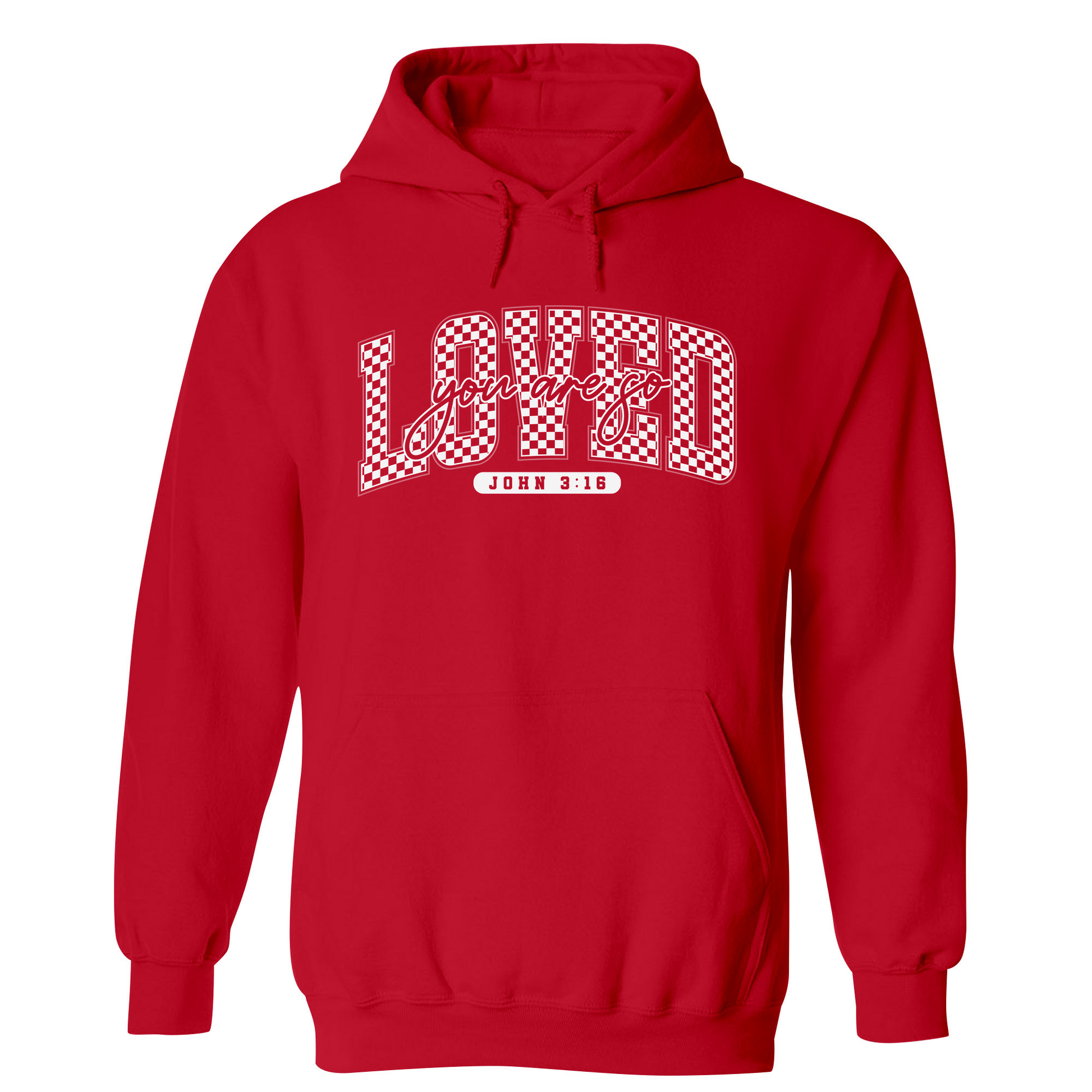 Mens Small Red Style_Hoodie