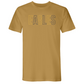 Mens Small Antique Gold Style_T-Shirt