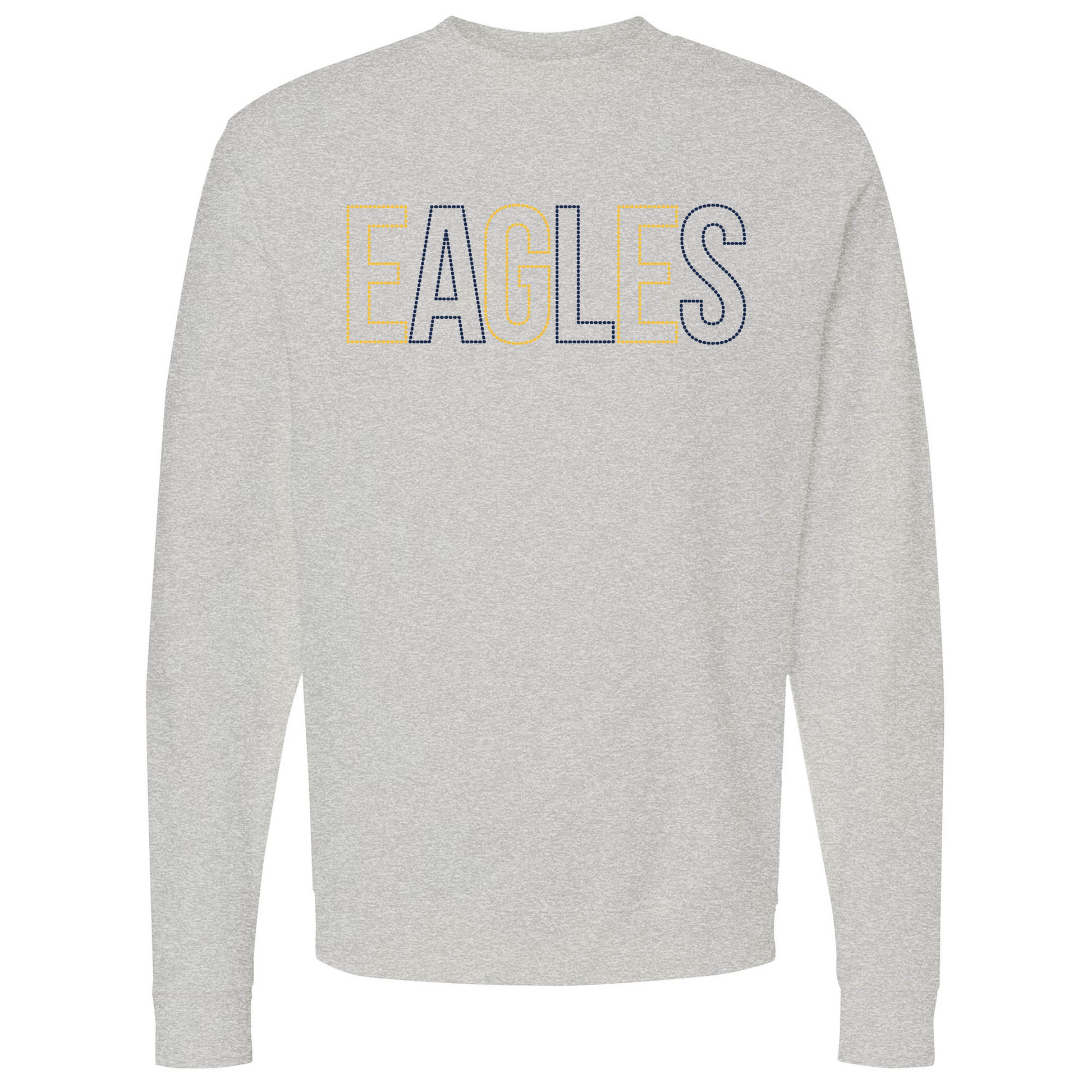 Mens Small Grey Heather Style_Sweatshirt