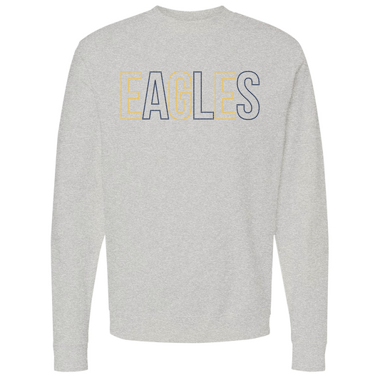 Mens Small Grey Heather Style_Sweatshirt