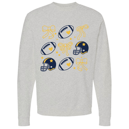 Mens Small Grey Heather Style_Sweatshirt