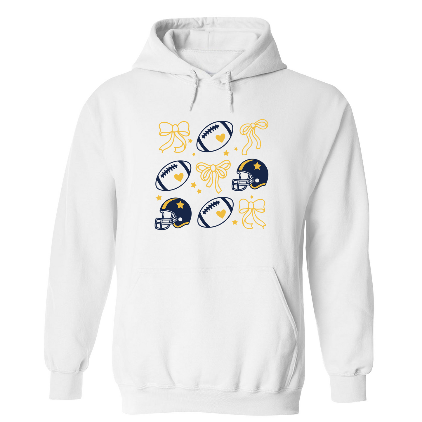 Mens Small White Style_Hoodie