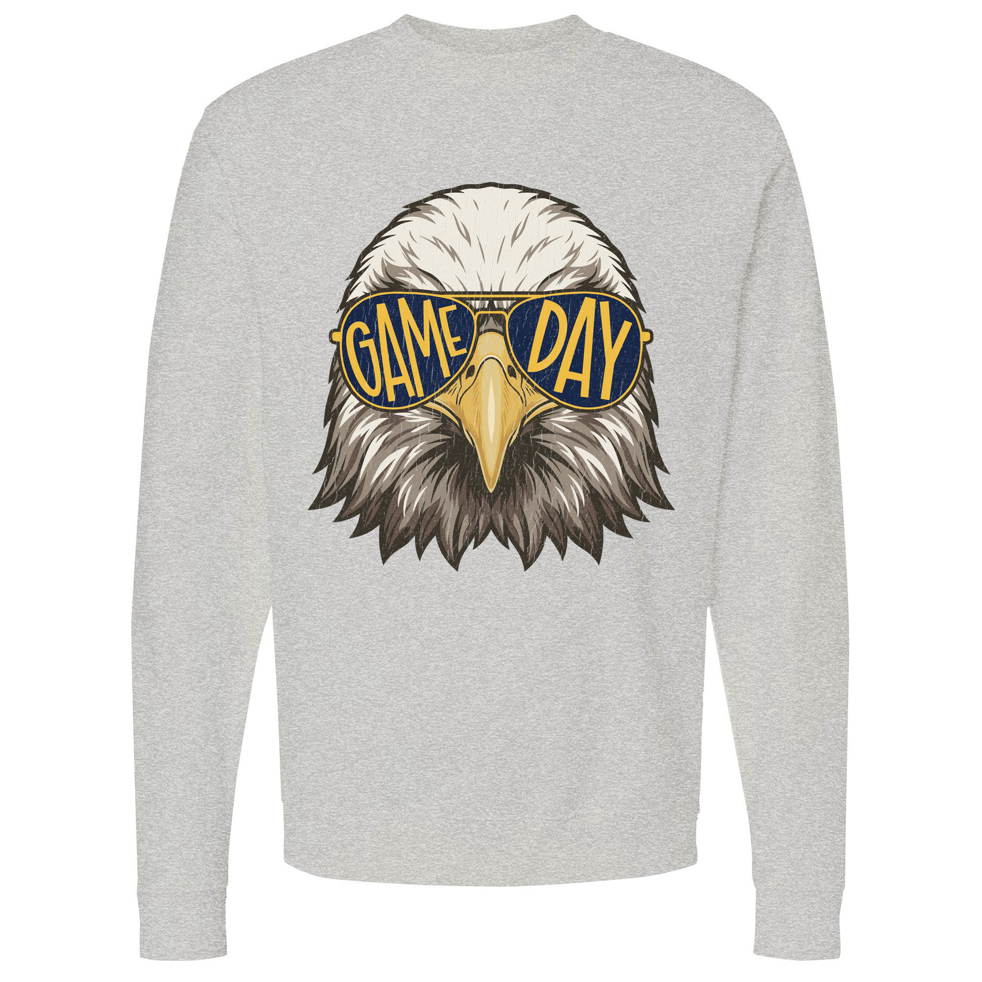 Mens Small Grey Heather Style_Sweatshirt