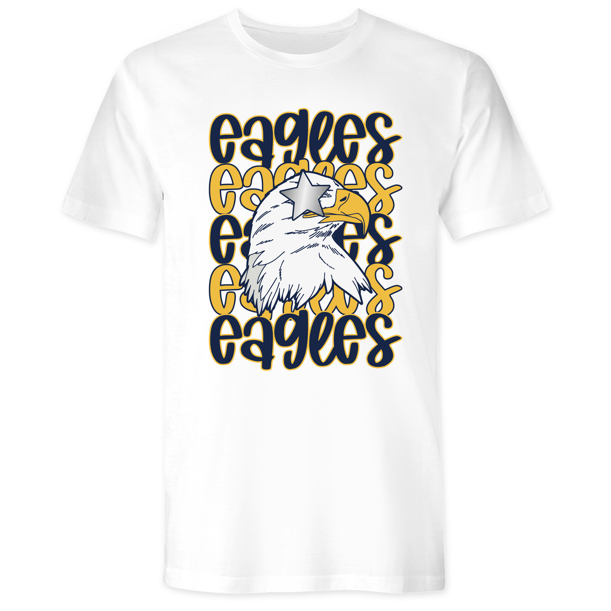 Mens Small White Style_T-Shirt